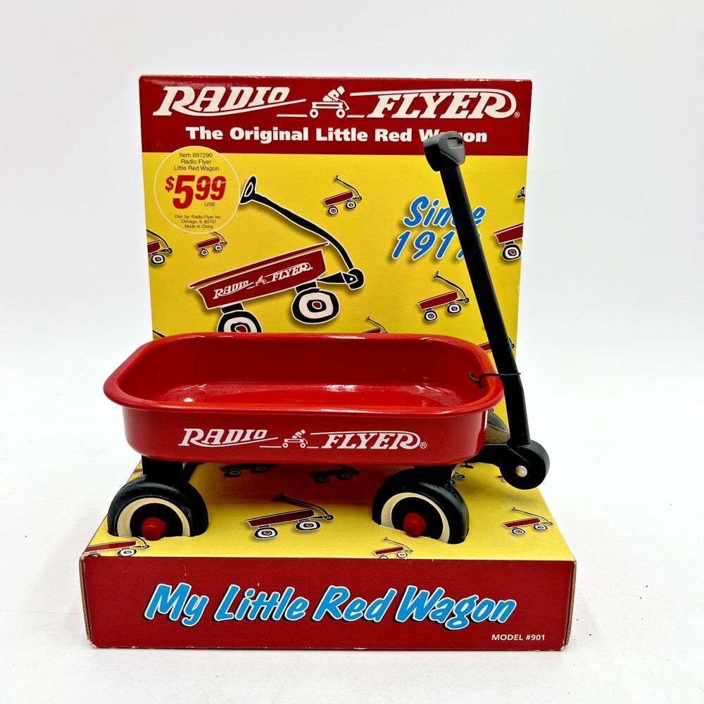 Vintage Mini Radio Flyer My Little Red Wagons #901